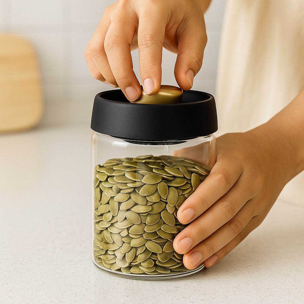 Airtight Vacuum Food Storage Jars
