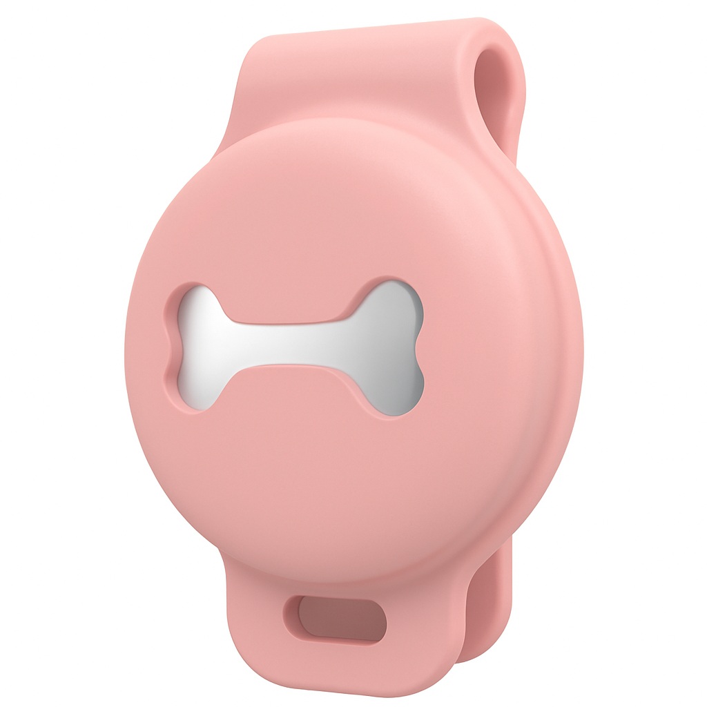 Silicone Dog Bone Locator Tracker Protective Cover