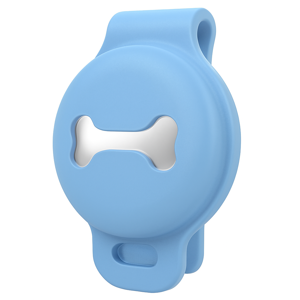 Silicone Dog Bone Locator Tracker Protective Cover