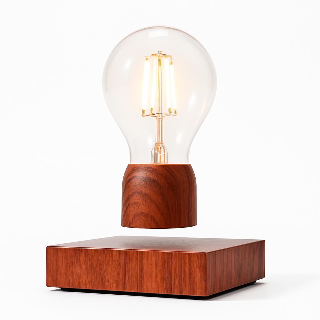 Retro Magnetic Floating Light Bulb