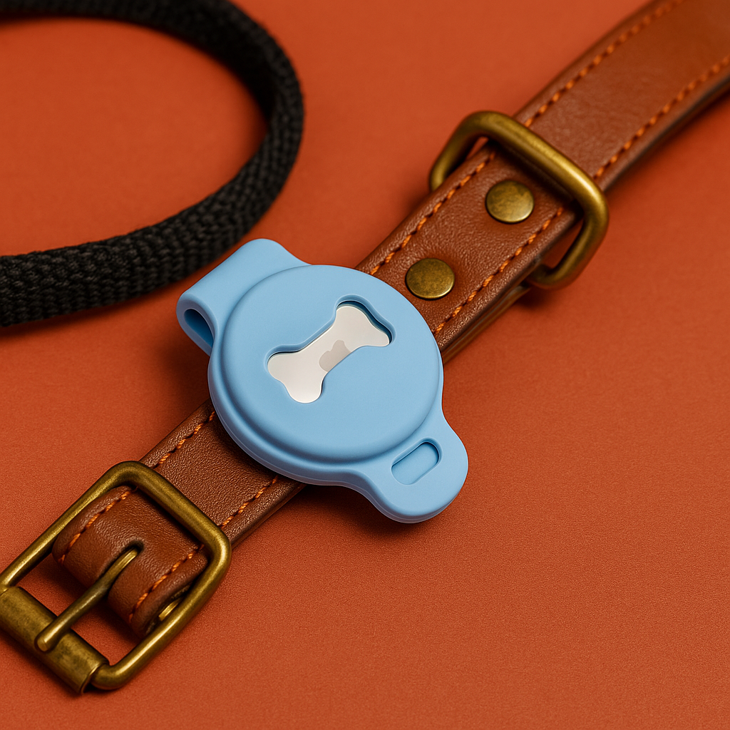 Silicone Dog Bone Locator Tracker Protective Cover