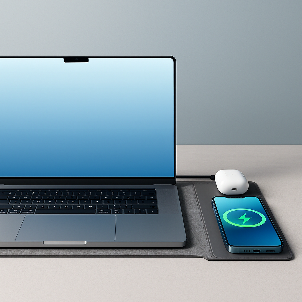 Dual Wireless Charging Laptop Sleeve