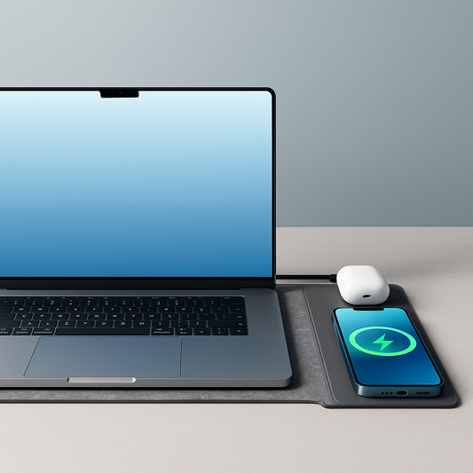 Dual Wireless Charging Laptop Sleeve