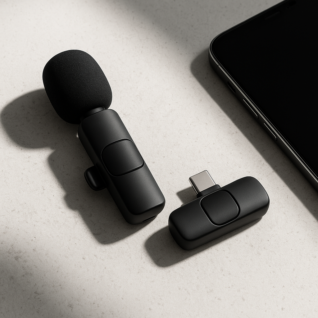 Wireless Clip-On Lavalier Mic