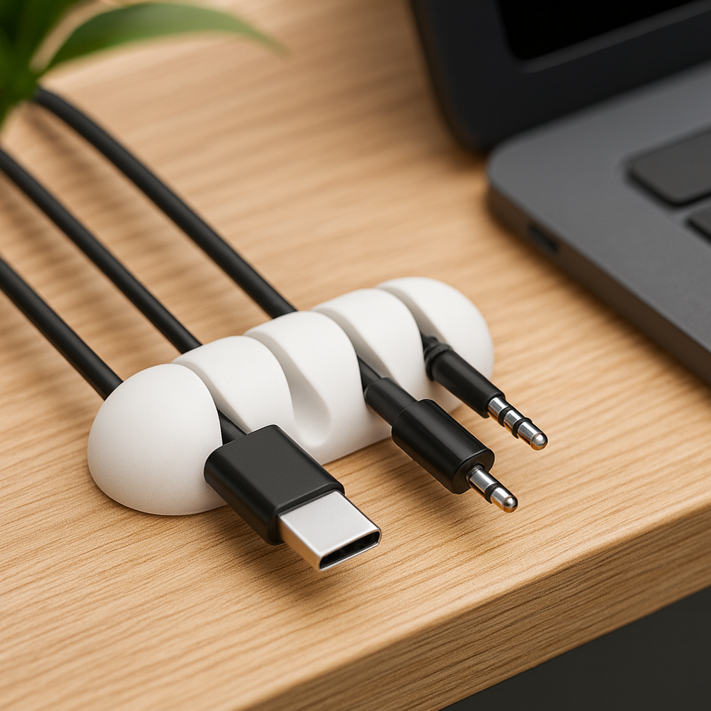 Smart Silicone Cable Organizer
