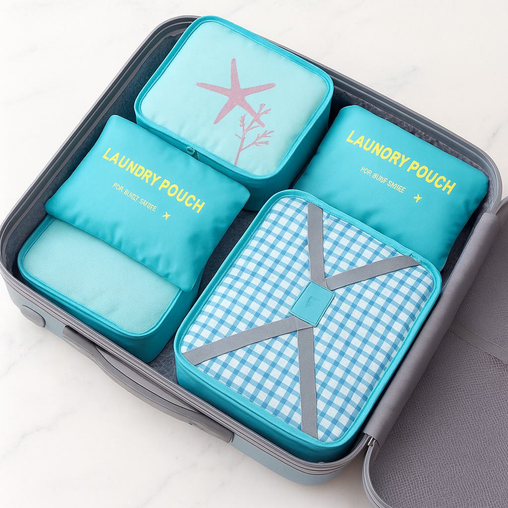 Portable Luggage Organiser Set