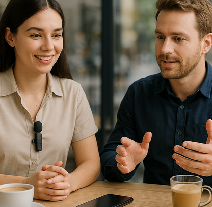 Wireless Clip-On Lavalier Mic