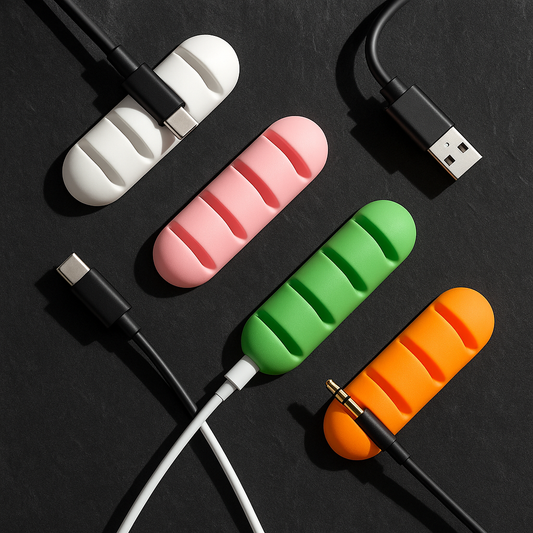 Smart Silicone Cable Organizer