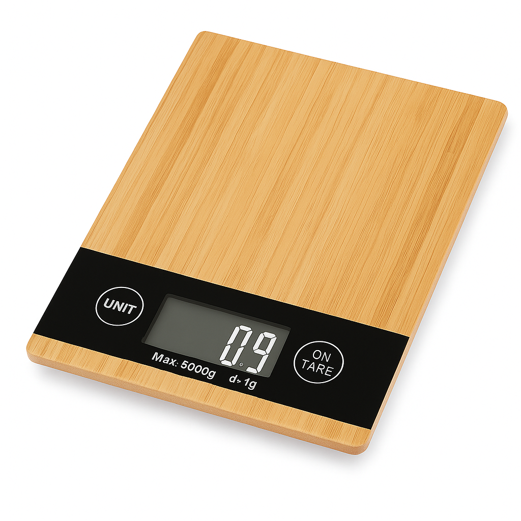 Precision Bamboo Kitchen Scale