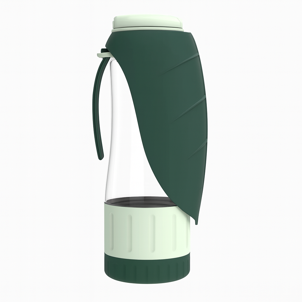 2-in-1 Pet Water & Food Bottle