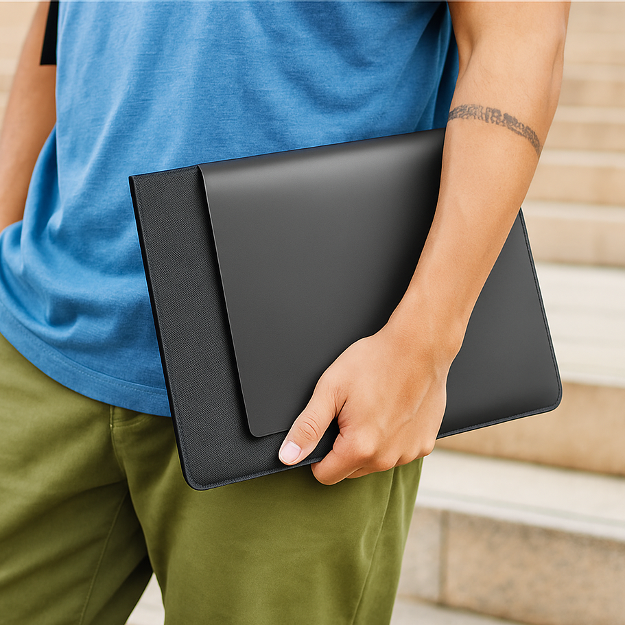 Dual Wireless Charging Laptop Sleeve