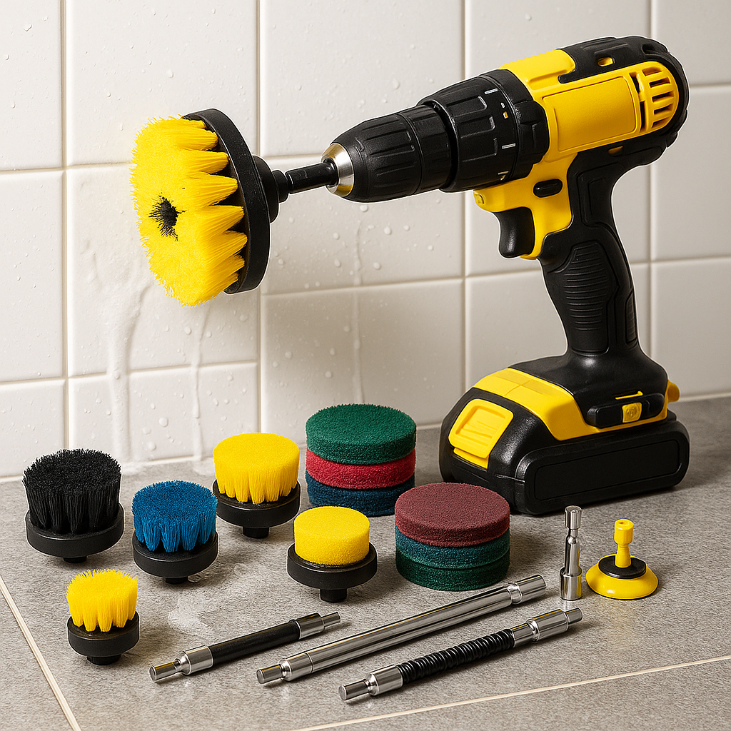 PowerClean 23-Piece Drill Brush Kit
