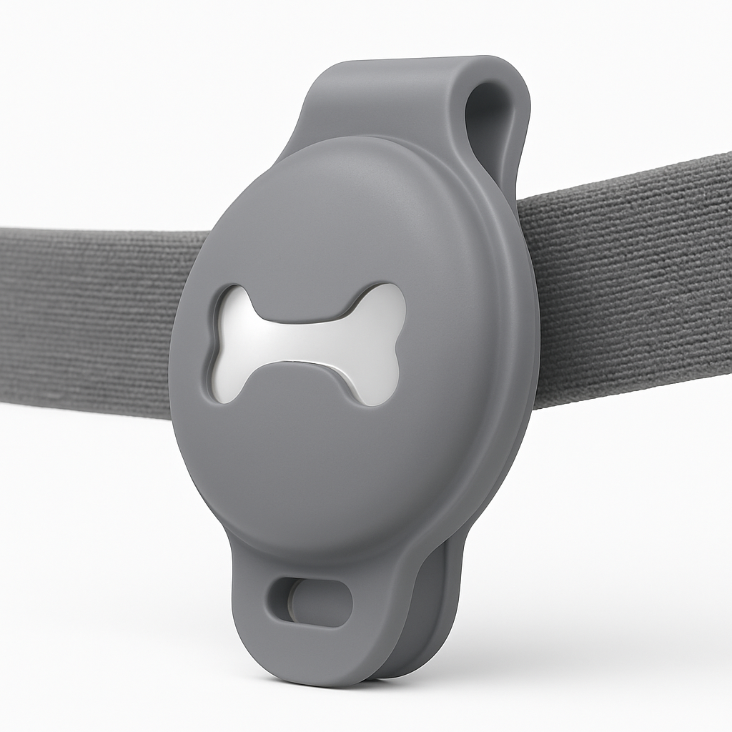 Silicone Dog Bone Locator Tracker Protective Cover