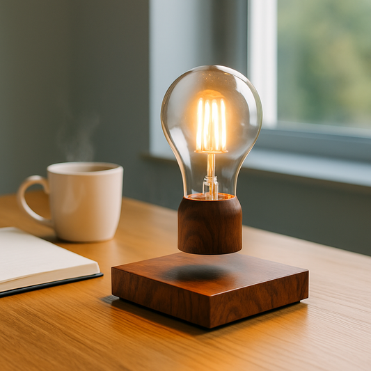 Retro Magnetic Floating Light Bulb